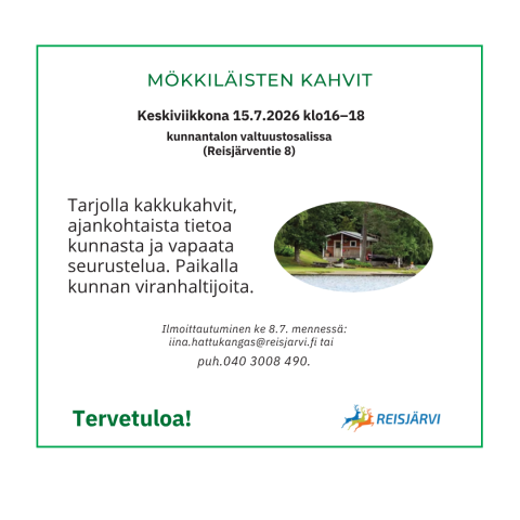 Mökkiläisten kahvit