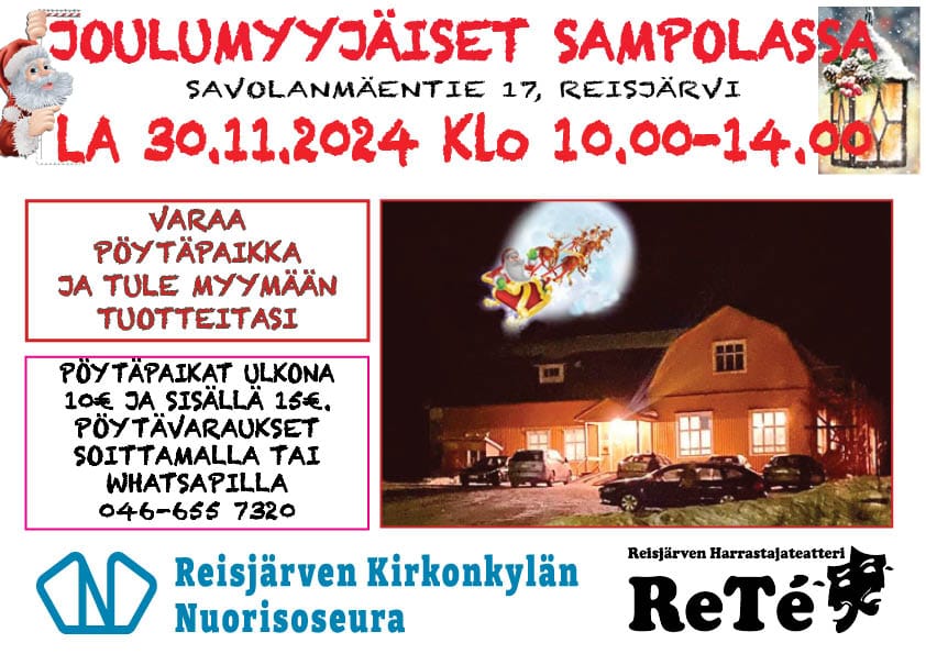 ReTén Joulumyyjäiset