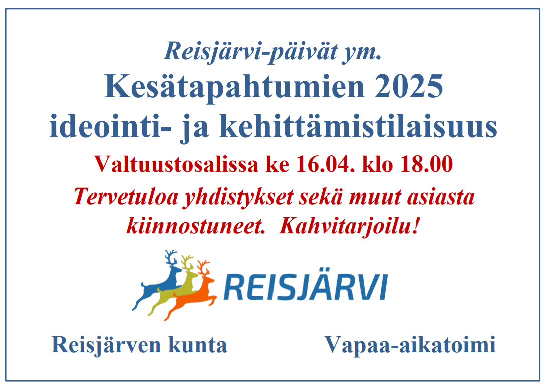 Reisjärvipäivät