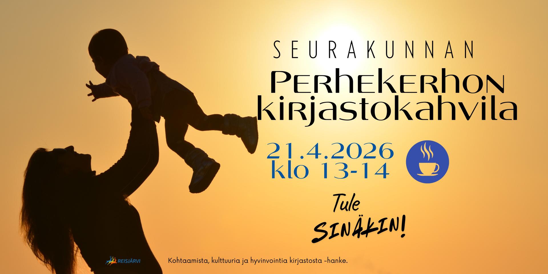 Perhekerhon kahvila kirjastolla